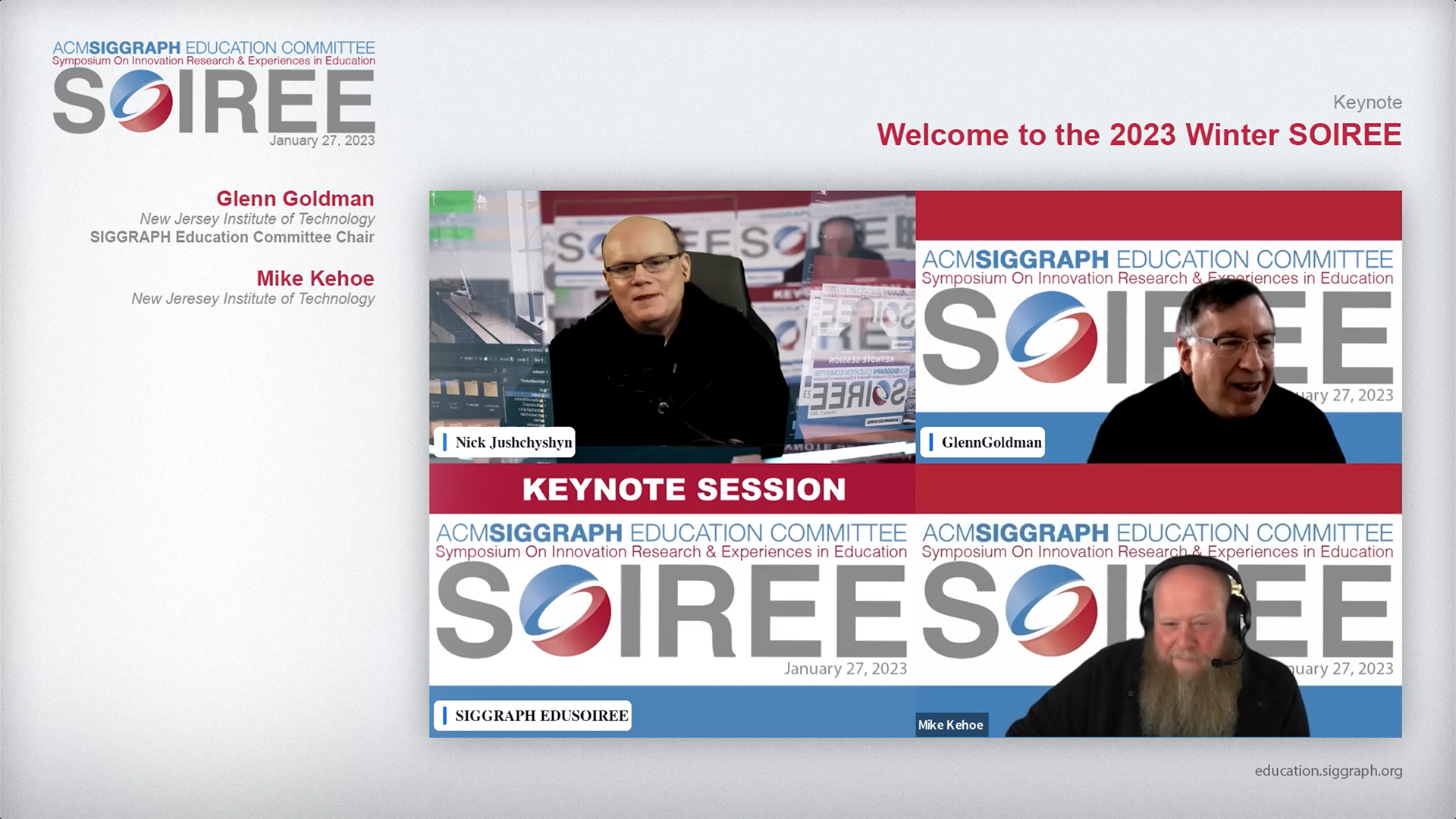 Winter 2023 SOIREE Recordings