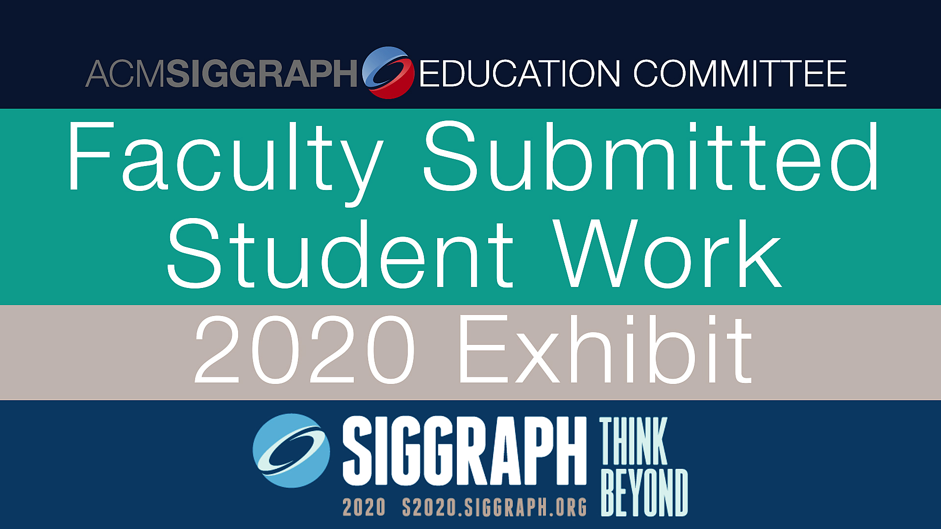 2020 Faculty Submitted Student Work Exhibit