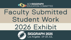2026 Faculty Submitted Student Work Exhibit 